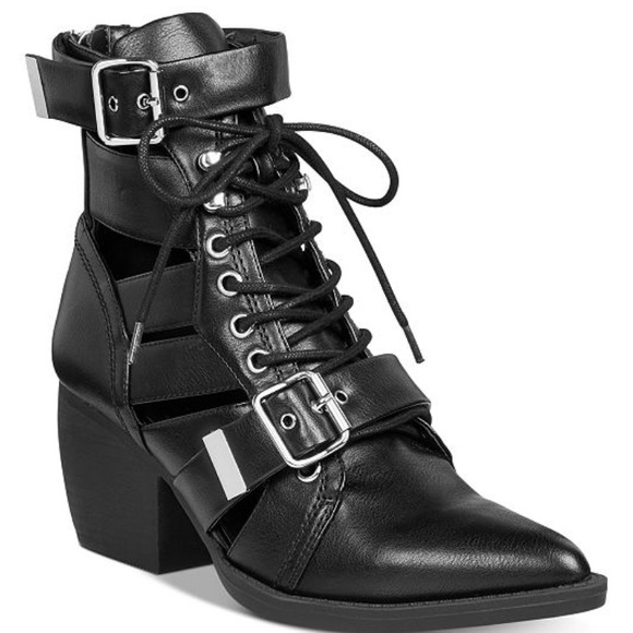 Free People Shoes - Soho Bucklie Booties - ZIGIny